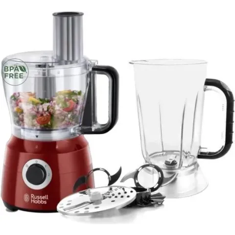 Russell Hobbs 24730-56 Desire - Food Processor - Rood