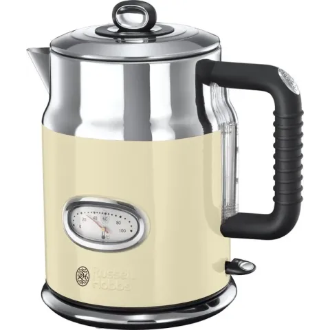 Russell Hobbs - grote retro Waterkoker 21672-70 - Vintage Cream