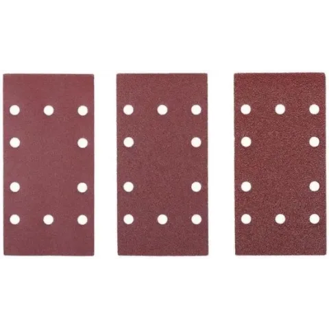 RYOBI Assortiment van 10 schuurmiddelen 1/3 zelfklevend vel