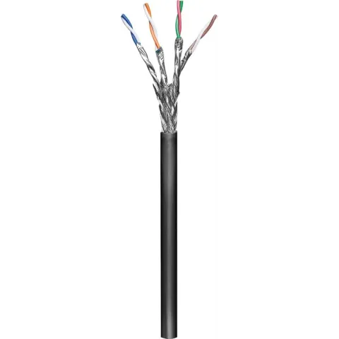S/FTP CAT6 buitenkabel stug 100M CCA (netwerkkabel op rol)