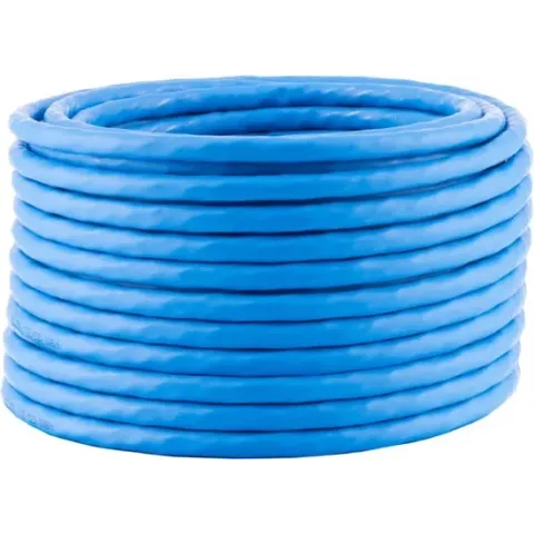 S/FTP CAT8.1 40 Gigabit Netwerkkabel - CU - 22AWG - Stug - LSZH - 25 meter - Blauw