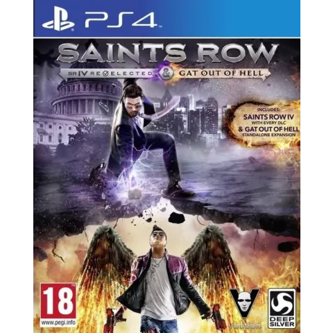 Saints Row IV (4): Re-Elected & Saints Row: Gat Out Of Hell (PS4)