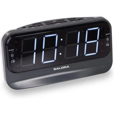Salora CR616 - Wekkerradio - AM - FM - Groot display