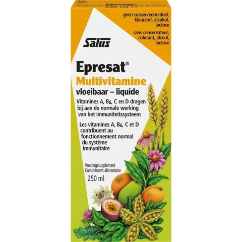 Salus Epresat Multivitamine – Weerstand – Vloeibare multivitamine – 250 ml