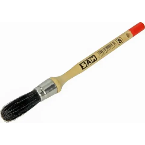 SAM alkyd ronde verfkwast - nr. 8