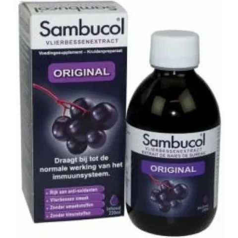 Sambucol Vlierbessen Siroop Original - 230 ml
