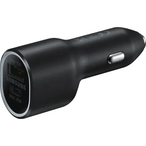 Samsung autolader - zonder kabel - 40W - Zwart