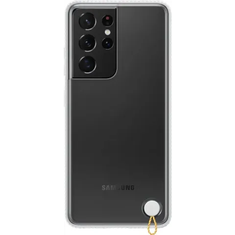 Samsung Clear Protective Hoesje - Samsung S21 Ultra - Wit