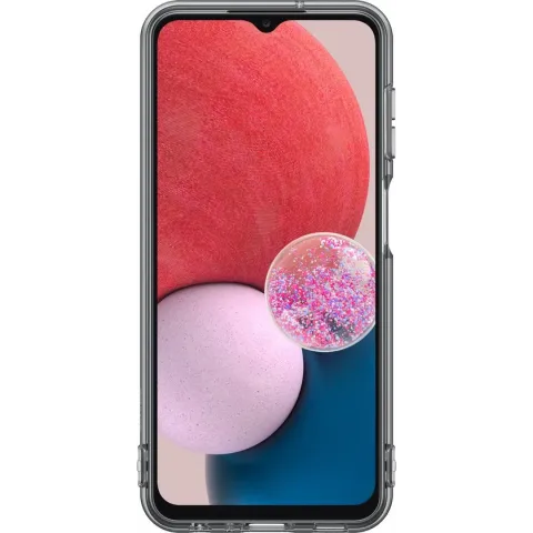 Samsung Clear Soft Cover - Samsung Galaxy A13 - Zwart
