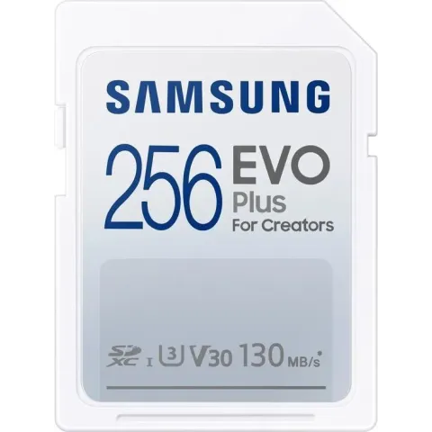 Samsung EVO plus SDXC - Geheugenkaart - 256 GB