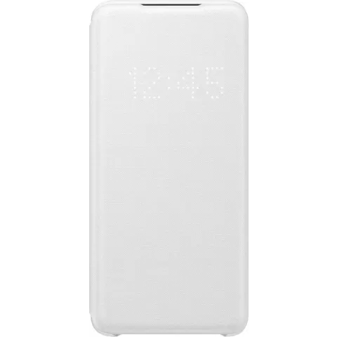 Samsung LED View Hoesje - Samsung Galaxy S20 - Wit