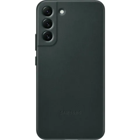 Samsung Lederen Hoesje - Samsung Galaxy S22 Plus - Groen