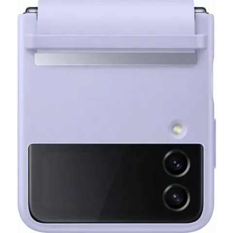 Samsung Leren Cover - Samsung Galaxy Z Flip4 - Bora Purple