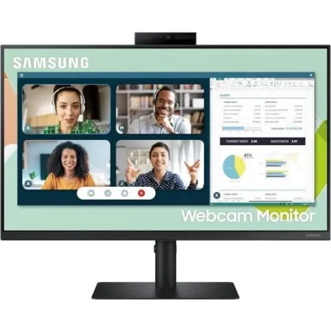 Samsung LS24A400 - Full HD Webcam Monitor - Windows Hello - 24 inch