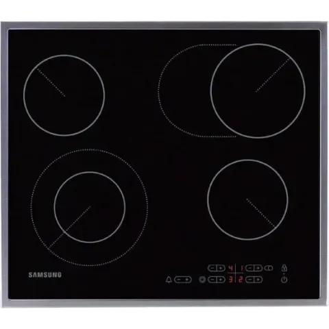 Samsung NZ64F5RD9AB/EF - Keramische kookplaat - 60 cm