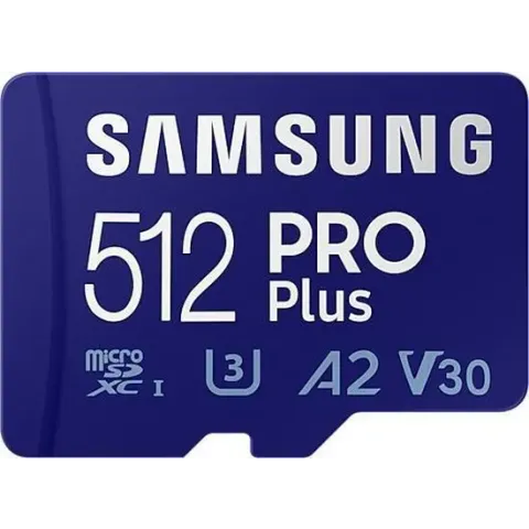 Samsung PRO Plus MicroSDXC 512GB - Geheugenkaart