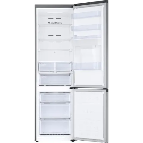 Samsung RB38T634DSA koel-vriescombinatie Vrijstaand 376 l D Zilver