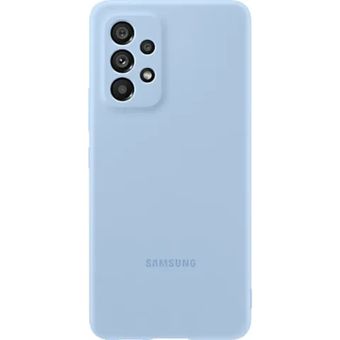 Samsung Siliconen Hoesje - Samsung Galaxy A53 - Blauw