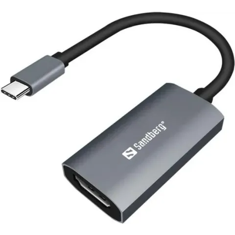 Sandberg 136-36 USB grafische adapter Grijs