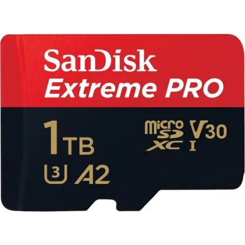Sandisk Extreme Pro Micro SDXC 1TB - A2 V30 - met adapter