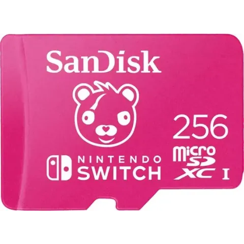 SanDisk microSDXC Extr 256GB (A1/V30/U3/C10/R100/W90) Fortnite, Cuddle Team Leader microSDXC-kaart 256 GB A1 Applicatio