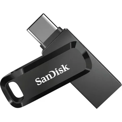 Sandisk Ultra Dual Drive Go USB flash drive 64 GB USB Type-A / USB Type-C 3.2 Gen 1 (3.1 Gen 1) Zwart