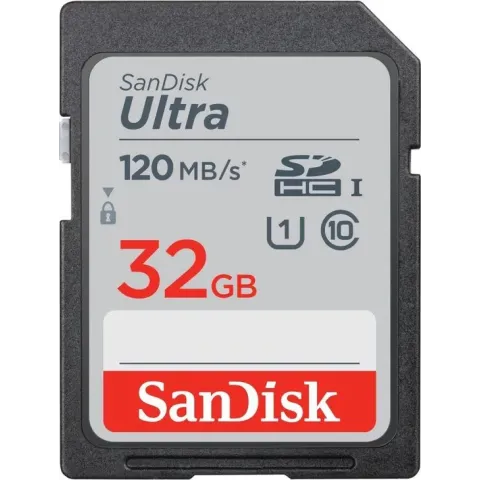 SanDisk Ultra flashgeheugen 32 GB SDHC Klasse 10