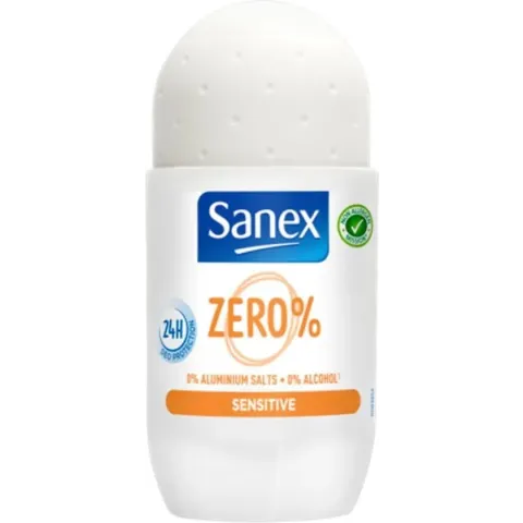 Sanex Deoroller Zero% Sensitive Skin 50 ml