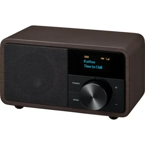 Sangean DDR-7 Retro Radio met DAB+ en FM - Sleep Timer en Bluetooth functie - Zwart