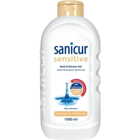 Sanicur Bad en Douchegel Sensitive 1000 ml