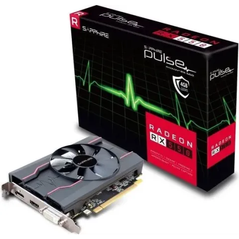 Sapphire 11268-01-20G videokaart Radeon RX 550 4 GB GDDR5