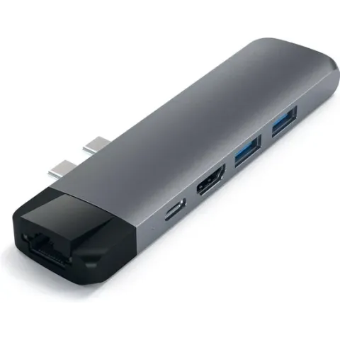 Satechi Type-C Pro Hub Ethernet & 4K HDMI - Space Grey