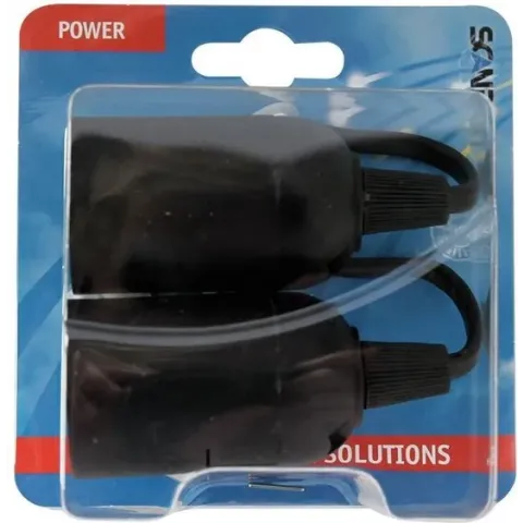 Scanpart 2480500037 verhuisfitting zwart 2 stuks