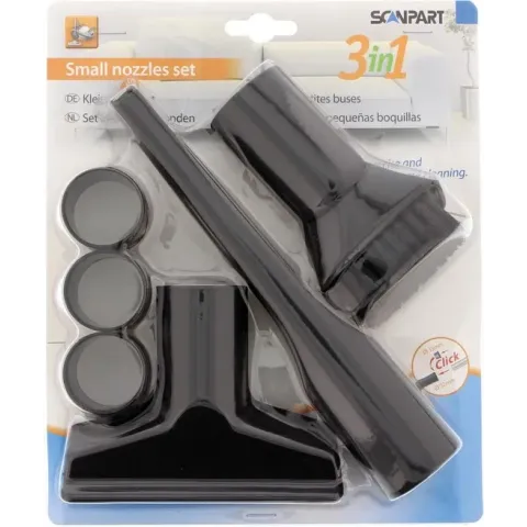 Scanpart kleine zuigmonden set - Stofzuigermondstuk