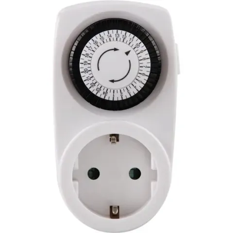 Scanpart tijdschakelaar analoog - Timer stopcontact mechanisch - Tijdklok - Schakelklok - 24 uurs