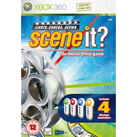 Scene It + 4 Wireless Buzzers