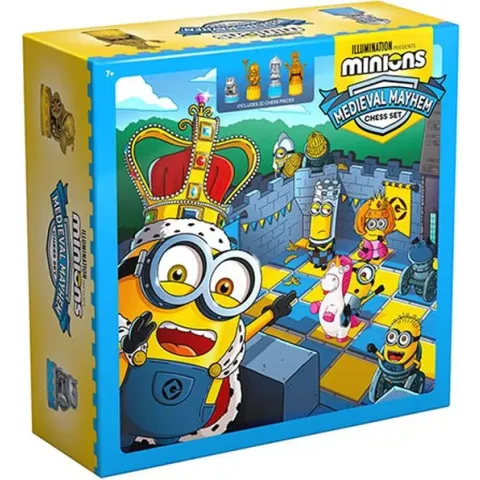 Schaakset Minions "Medieval Mayhem" in Box