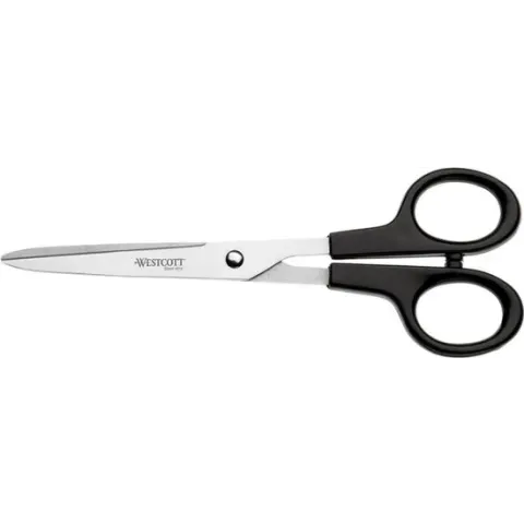 Schaar buero 18cm rvs kunststof grip