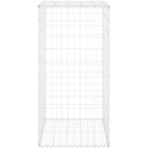Schanskorfmuur met deksels 60x50x150 cm gegalvaniseerd staal