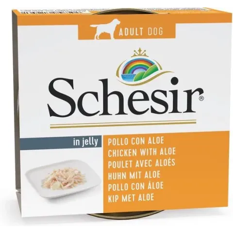 Schesir adult kip&aloe vera - 10 ST à 170 gr