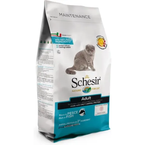 Schesir Adult Maintenance Vis - Kattenvoer - 400 g