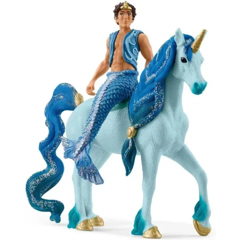 schleich BAYALA  Aryon op de Einhorn - Speelfiguur - Fantasie Kinderspeelgoed - 5 tot 12 jaar - 70718