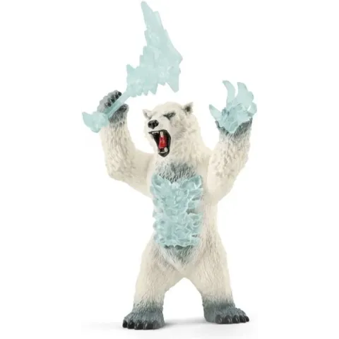 Schleich Eldrador 42510 Blizzardbeer met wapen