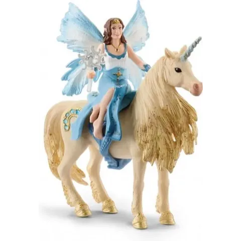 Schleich Eyela op gouden eenhoorn