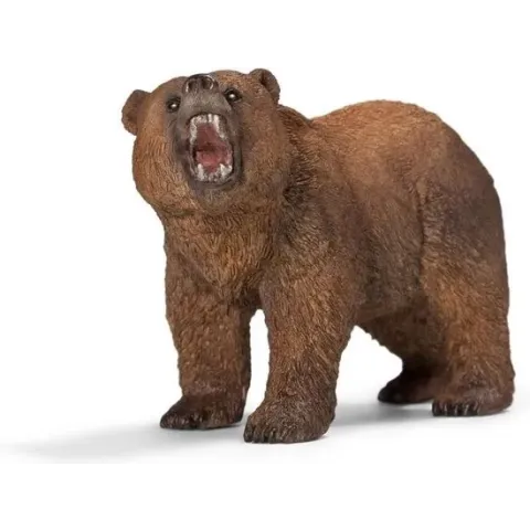 Schleich Grizzlybeer 14685 - Beer Speelfiguur - Wild Life - 11 x 4,5 x 6,5 cm