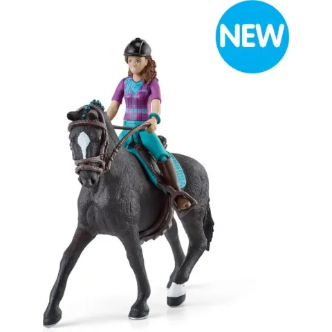 Schleich Horse Club - Lisa en Storm - Speelfigurenset - Kinderspeelgoed voor Jongens en Meisjes - 5 tot 12 jaar