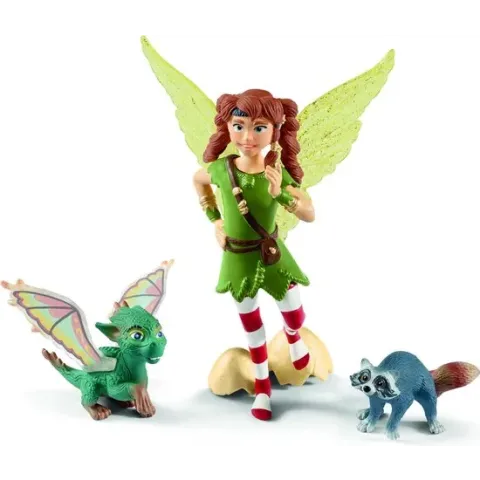 Schleich Marween met Nugur en Piuh 70581 - Speelfigurenset - Bayala - 8,2 x 15,5 x 18 cm