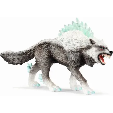 Schleich Sneeuwwolf 42452 - Speelfiguur - Eldrador - 15 x 8,2 x 18 cm