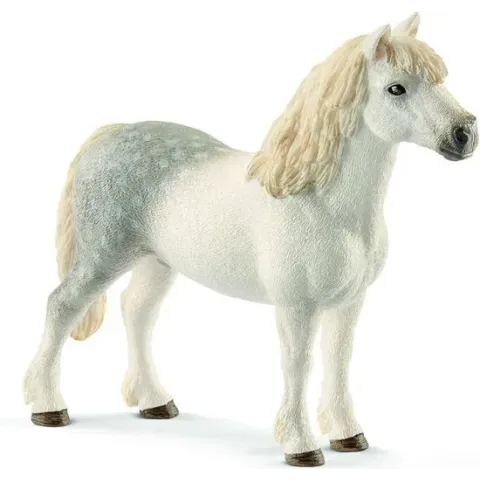 Schleich Welsh Pony Hengst 13871 - Paard Speelfiguur - Farm World - 11,5 x 2,8 x 9,5 cm