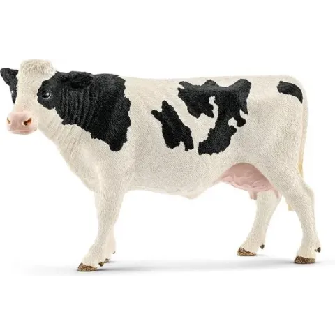 Schleich Zwartbond koe 13797 - Speelfiguur - Farm World - 12,6 x 6,4 x 8,2 cm